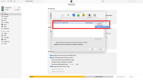 ios beta instal zaloha 2