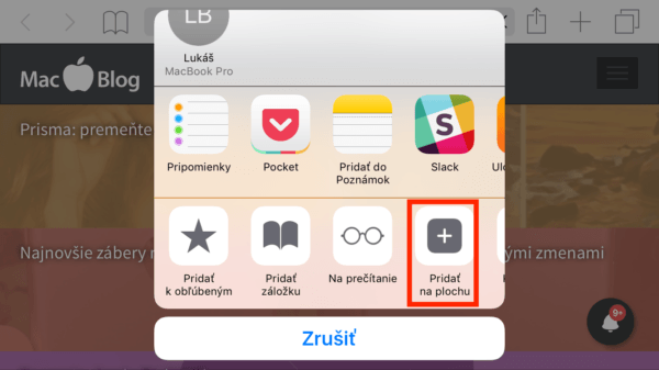stranka ako aplikacia 2
