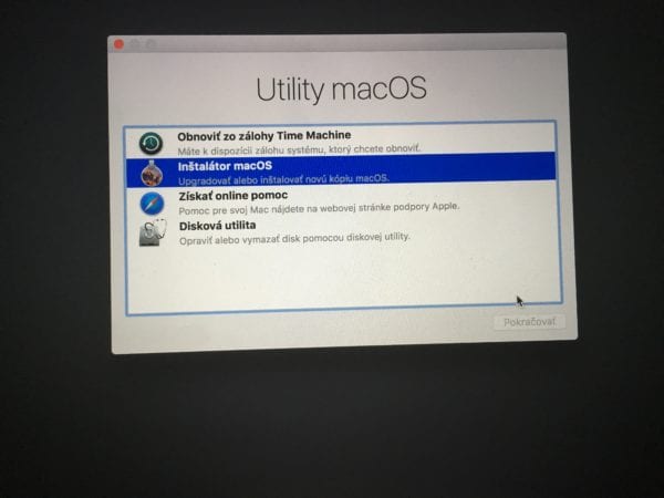 macos sierra instal