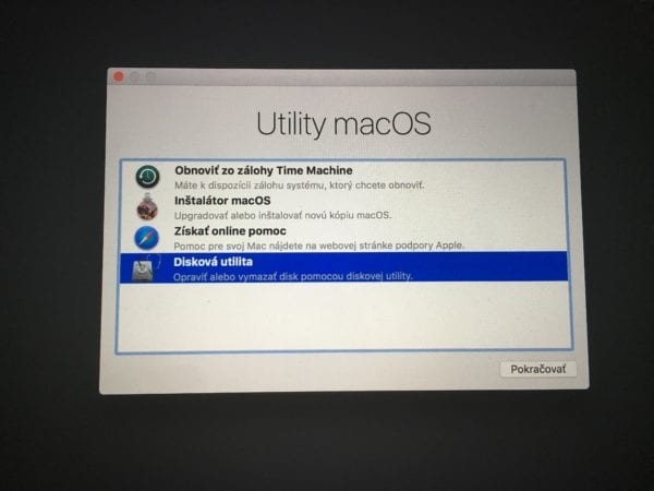 macos sierra obrazovka