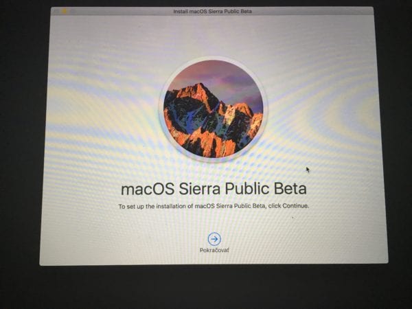 macos sierra welcome