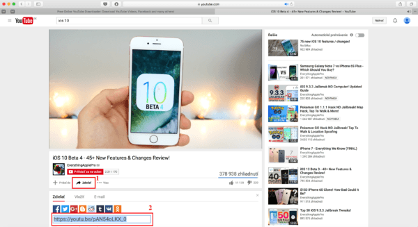 stahovanie youtube mac