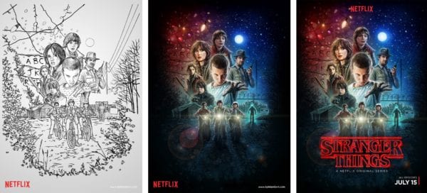 Stranger Things iPad Pro