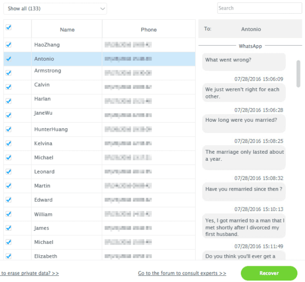 iMyfone D-Back iPhone Data Recovery