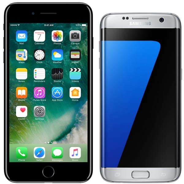 iPhone 7 Plus vs Galaxy S7 edge