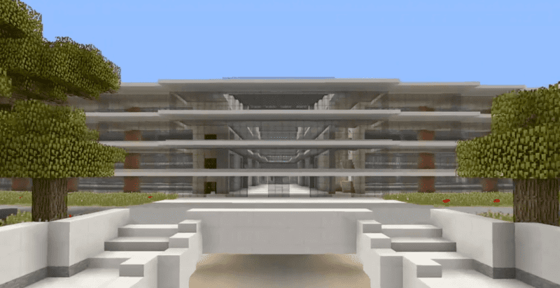 Minecraft Apple Campus 2