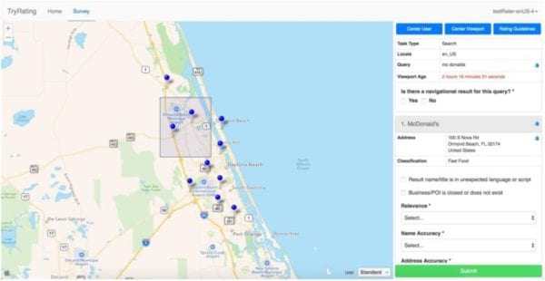Apple Maps TryRating
