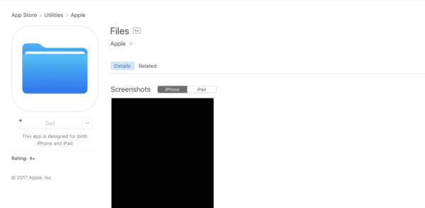 iOS 11 Files App