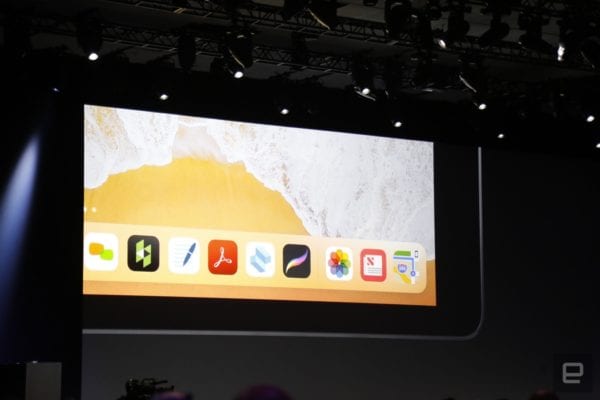 iOS 11 New Dock iPad