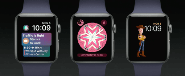 watchOS 4 New Watchfaces