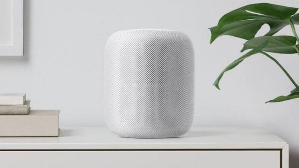 HomePod white shelf