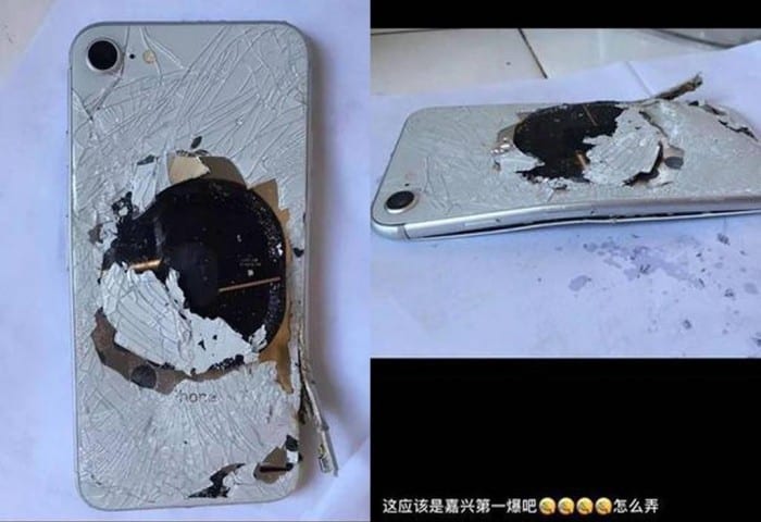 iPhone 8 Explosion