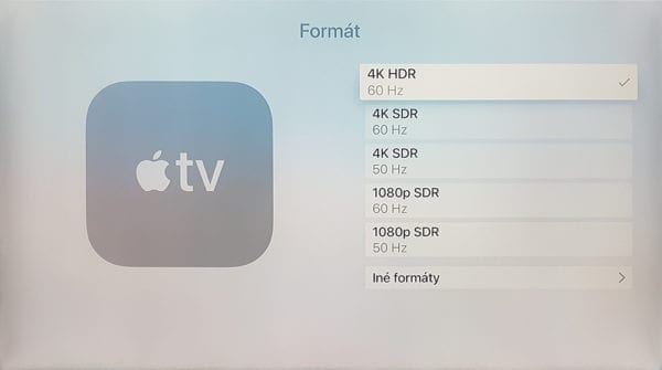 Apple TV Format