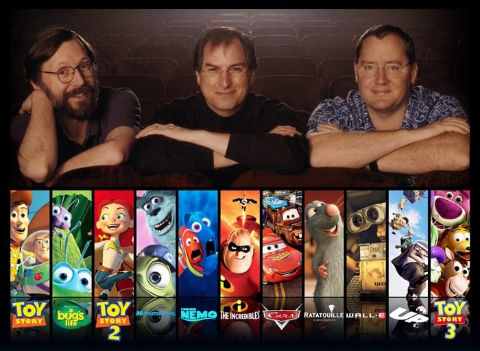 steve jobs pixar studios