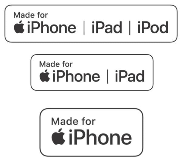 Made for iPhone iPad iPod 2018 Logo