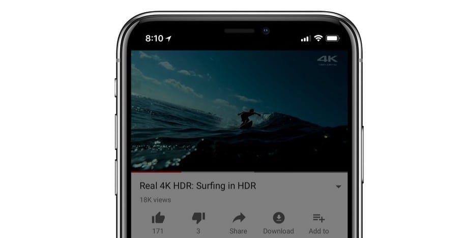 iphone x hdr youtube