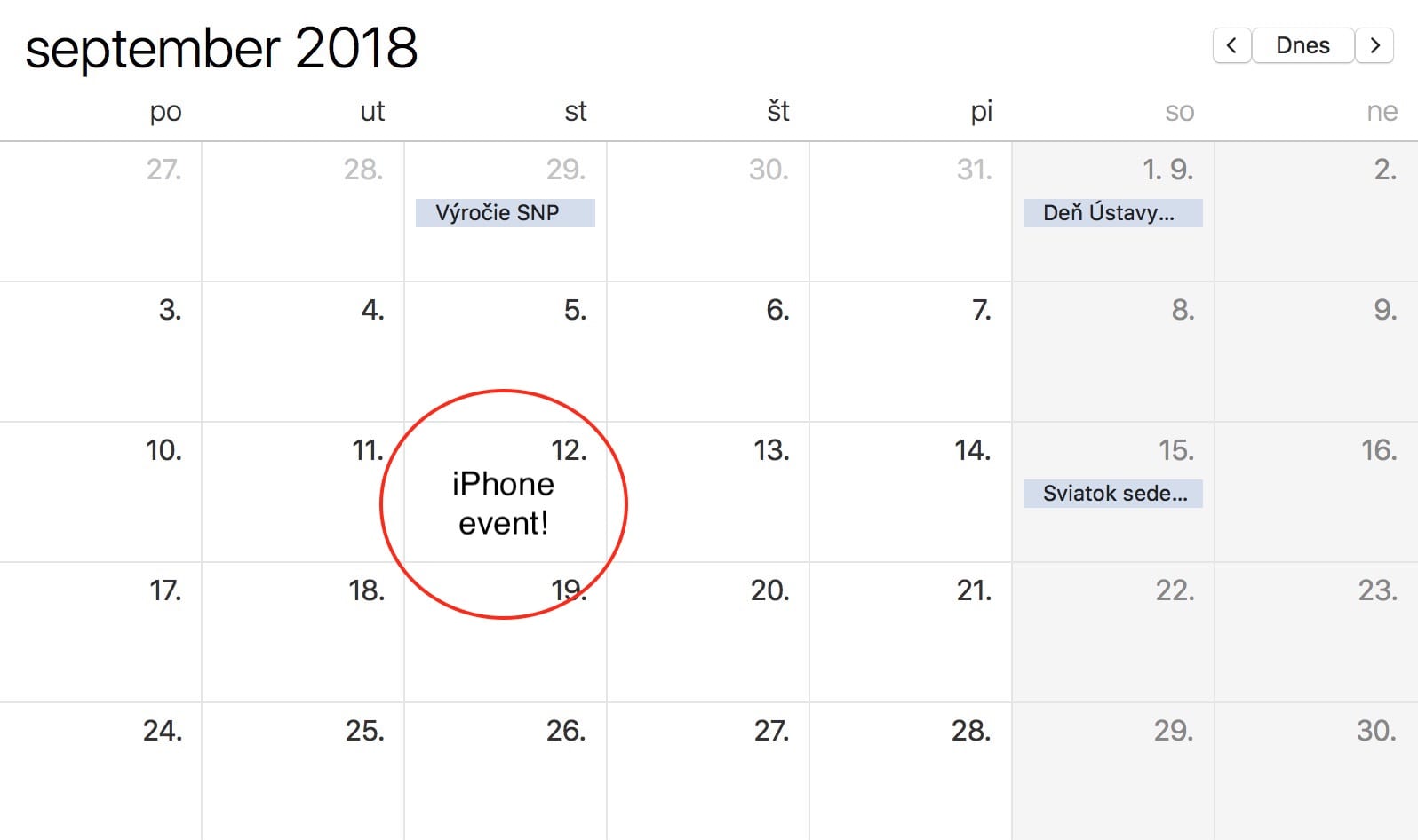 Kedy presne bude predstavený nový iPhone? Snímka obrazovky 2018 08 23 o 18.04.15 - Kedy presne bude predstavený nový iPhone?