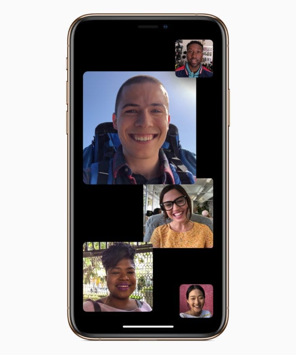 iOS 12.1 Group FaceTime