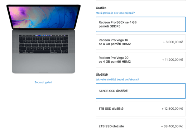MacBook Pro Radeon Pro Vega