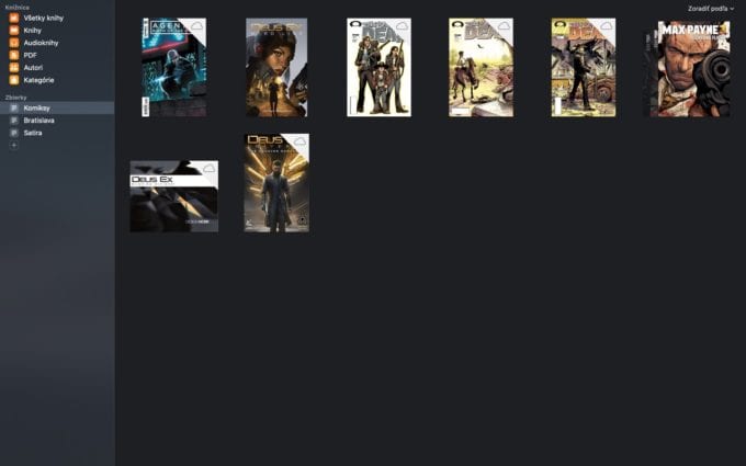 Apple Books kolekcie