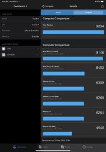 iPad Pro 2020 Benchmark 5