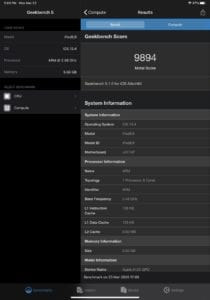 iPad Pro 2020 Benchmark 5