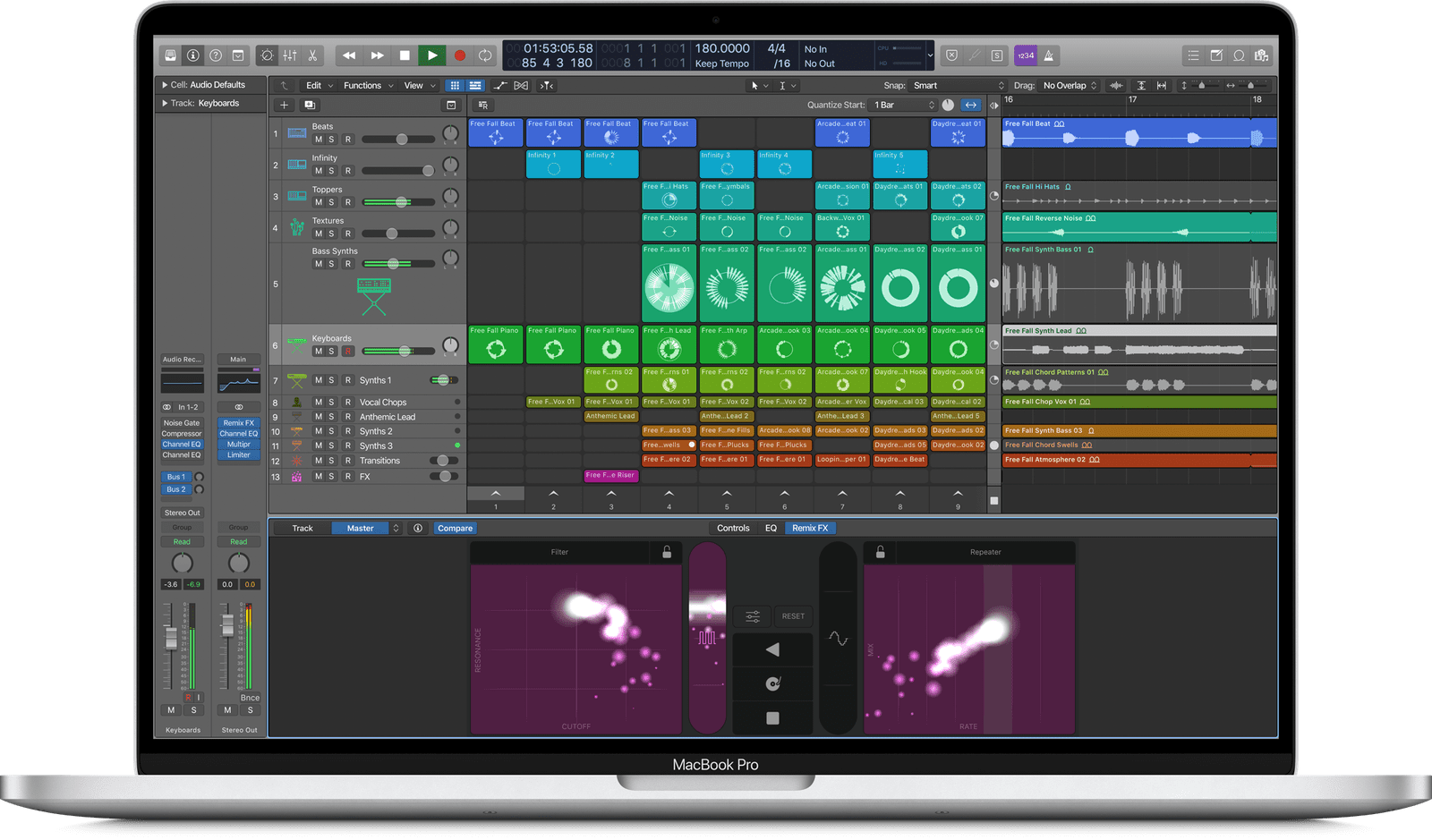 Logic Pro X Live Loops Feature Leak