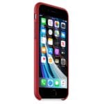 iPhone SE Leather Case Product RED