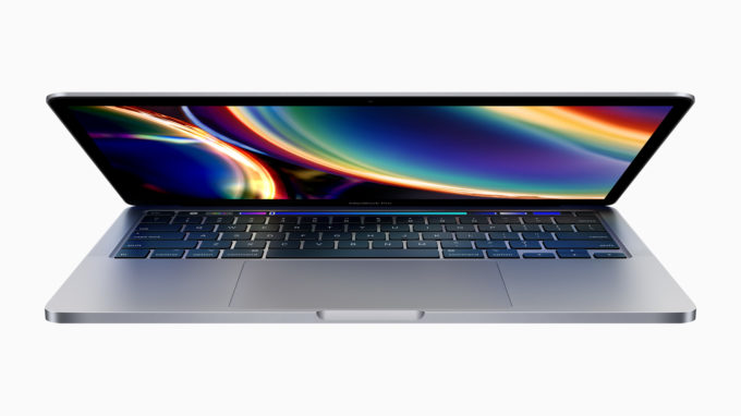 13-palcovy MacBook Pro 2020 vyklapaci