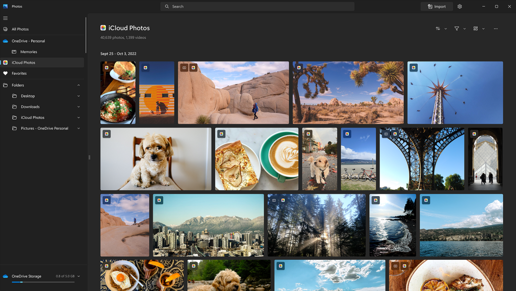 iCloud Photos for Windows 11