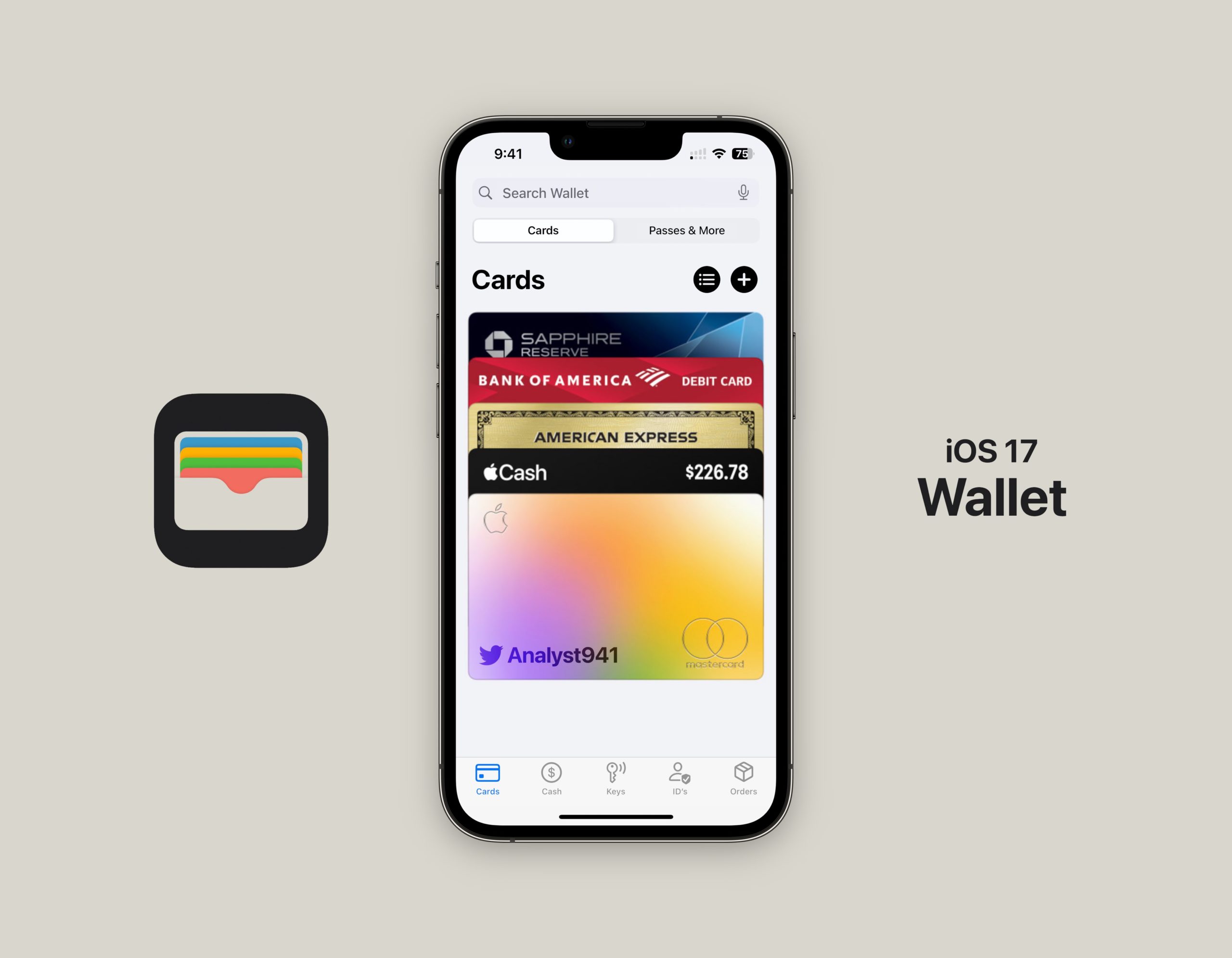 iOS 17 Wallet