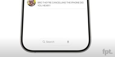 iOS 19 Search Bar Mockup