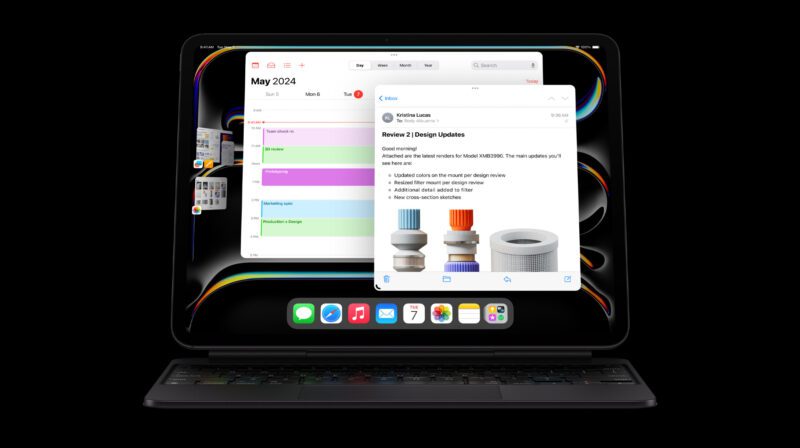 iPad Pro M4 Multitasking