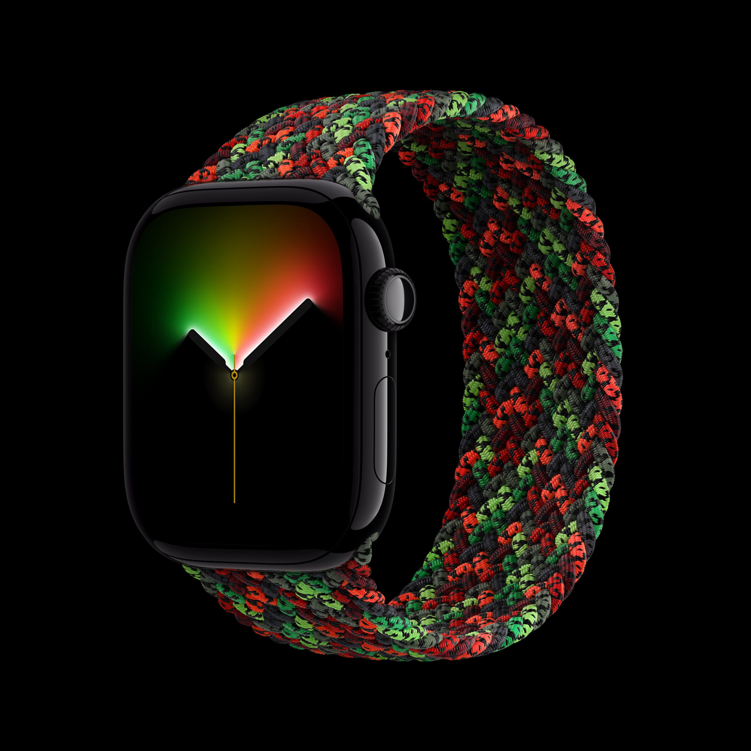 Apple Watch Black Unity Connection Braided Solo Loop