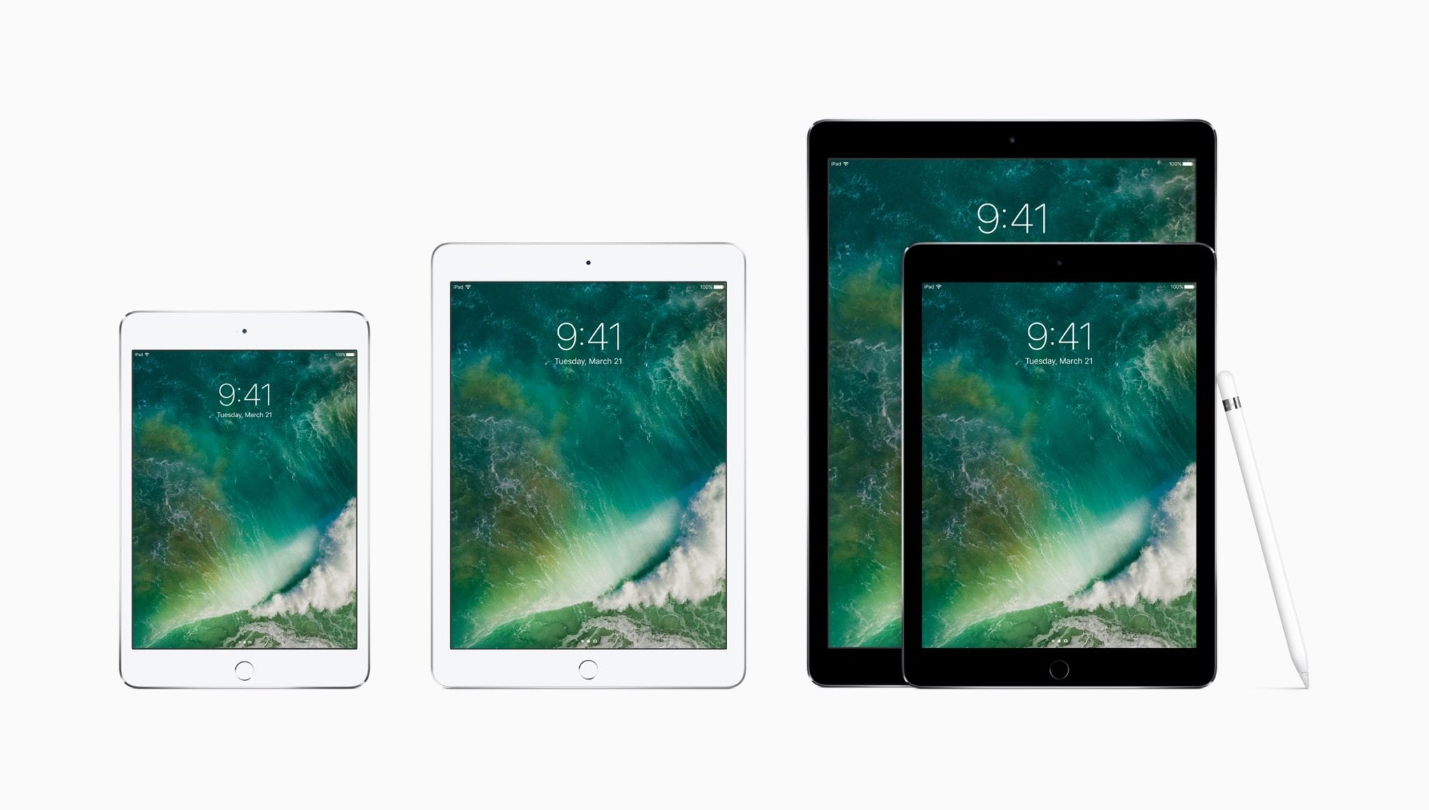 ipad lineup 2017