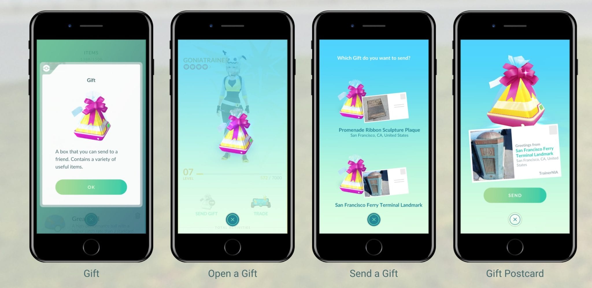 pokémon go trading gifts pokémon go trading gifts
