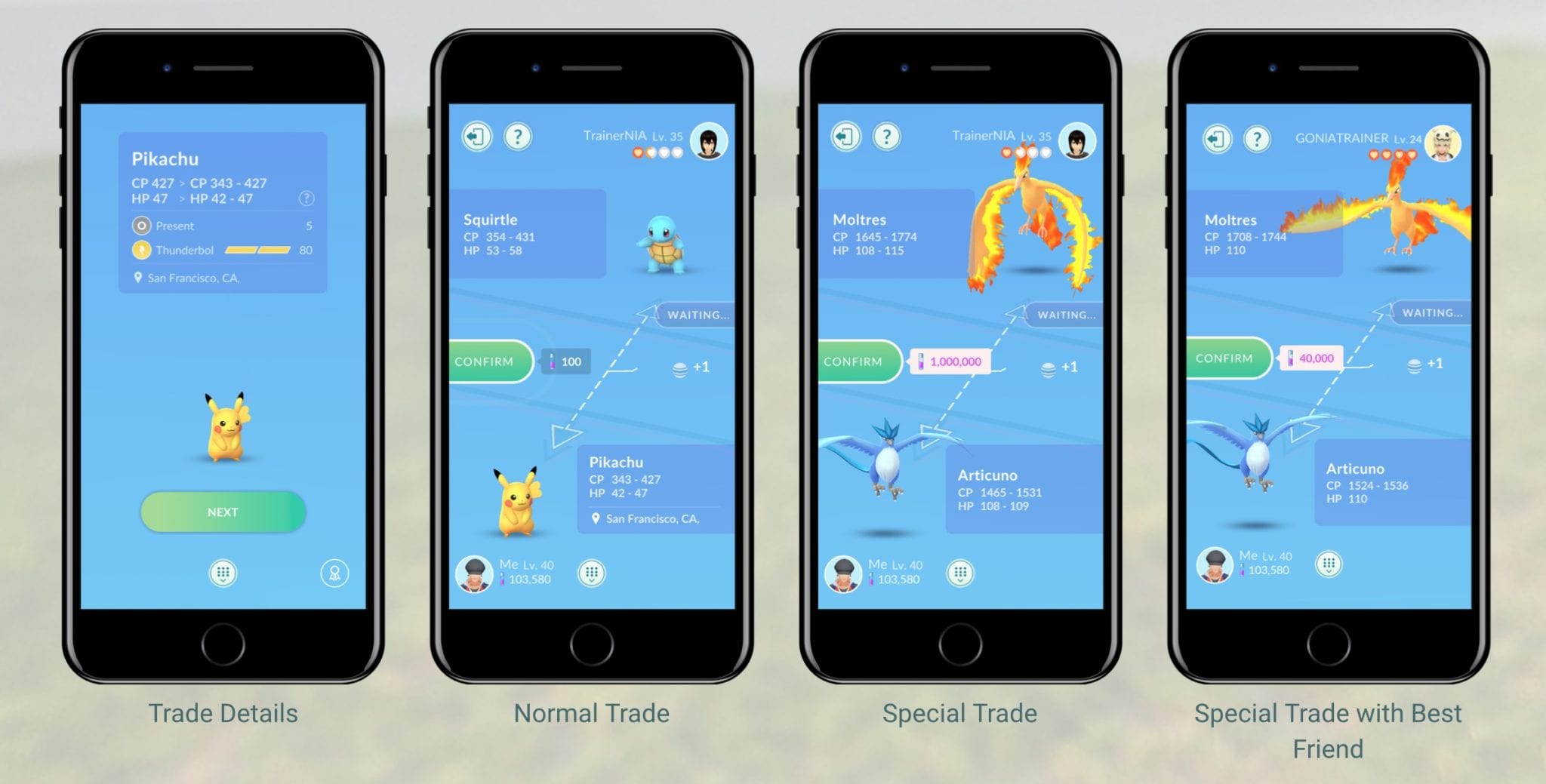 pokémon go trading sstardust pokémon go trading sstardust