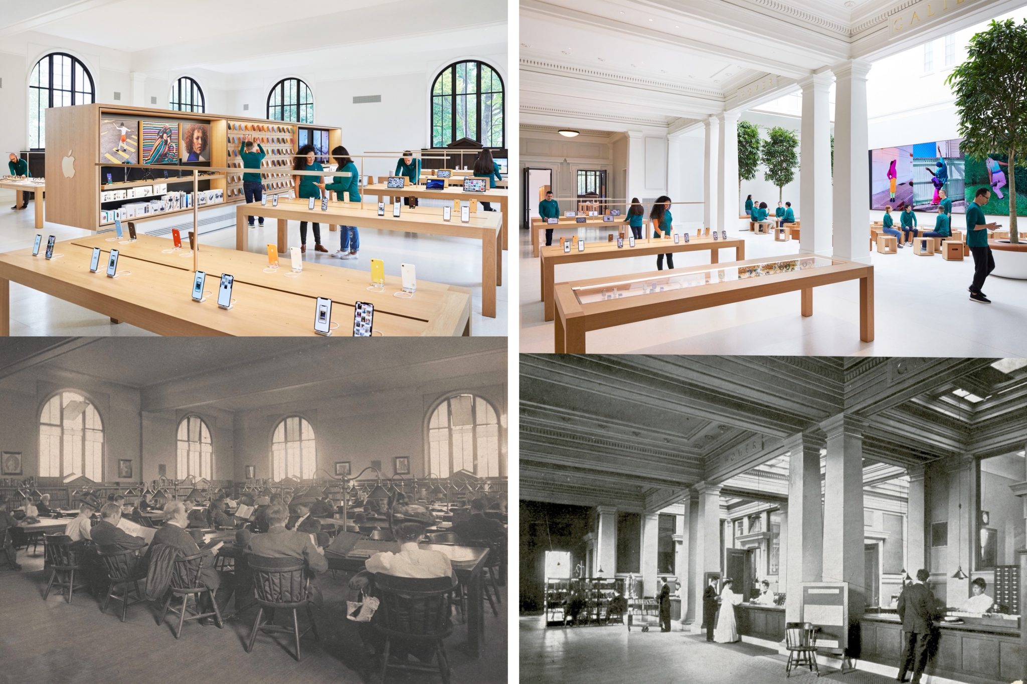 Galéria: Nový Apple Store vo washingtonskej Carnegie Library carnegie library apple before after - Galéria: Nový Apple Store vo washingtonskej Carnegie Library